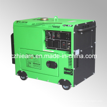 Grupo de gerador diesel portátil silencioso 5.5kw (DG7500SE)